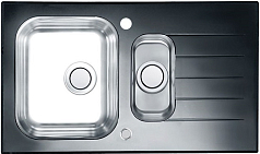 Мойка Alveus Glassix Up 20 черное стекло