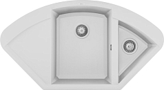Мойка Elleci EASY CORNER Bianco Antico