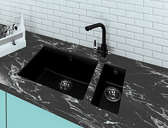 Мойка Flortek Ринг 160 песочный