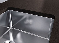 Мойка Blanco Andano 340/180-U чаша слева нержавеющая сталь зеркальная полировка