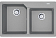 Мойка Franke UBG 620-78 серый камень