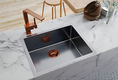 Мойка Alveus Quadrix 50 Monarch антрацит матовая