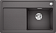 Мойка Blanco ZENAR 45 S-F SILGRANIT чаша справа, доска стекло клапан-автомат InFino® темная скала
