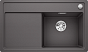 Мойка Blanco ZENAR 45 S-F SILGRANIT чаша справа, доска стекло клапан-автомат InFino® темная скала