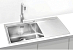 Купить Мойка Alveus Pure Up 50 FI нержавеющая сталь матовая, чаша справа preview 2