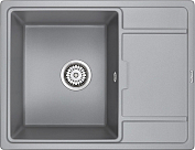 Мойка Paulmark Weimar серый металлик