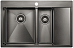 Купить Мойка Paulmark Union L вороненая сталь брашированная preview 1