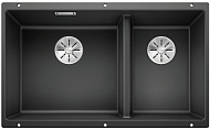 Мойка Blanco SUBLINE 430/270-U отводная арматура InFino® антрацит