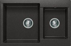 Мойка Polygran Brig-772 черный