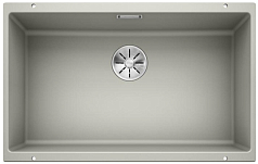 Мойка Blanco SUBLINE 700-U SILGRANIT отводная арматура InFino® жемчужный