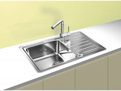 Мойка Alveus Galeo 20 FI 79 нержавеющая сталь атласная