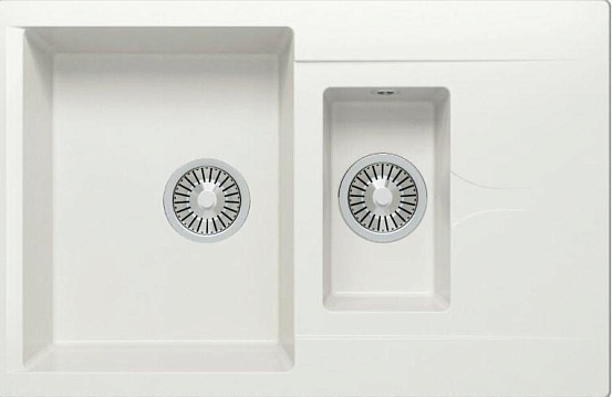 Мойка Polygran Brig-770 белый хлопок preview 1