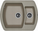 Мойка Florentina Нире 630К серый шёлк