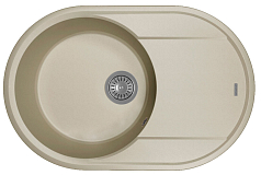 Мойка Flortek Дафна 760 серый