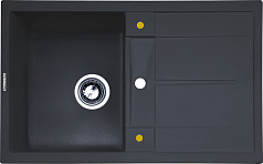 Мойка Zigmund & Shtain Rechteck 780 черный базальт