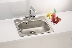 Мойка Alveus More 10 нержавеющая сталь декор