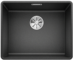Мойка Blanco SUBLINE 500-F отводная арматура InFino® антрацит