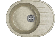 Мойка Bamboo Лиана 620 серый