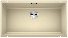 Мойка Blanco SUBLINE 800-U отводная арматура InFino® шампань