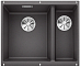 Купить Мойка Blanco SUBLINE 340/160-U SILGRANIT чаша слева, отводная арматура InFino® темная скала preview 1