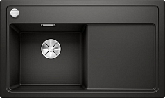 Мойка Blanco ZENAR 45S чаша слева клапан-автомат InFino® черный