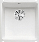 Мойка Blanco SUBLINE 375-U керамика отводная арматура InFino® глянцевый белый