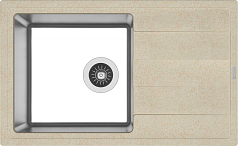 Мойка Florentina Комби 780 серый шёлк