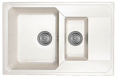 Мойка Bamboo Кардинал 760К белый