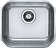 Мойка Alveus Variant 40-D нержавеющая сталь атласная