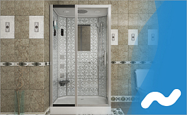 Фото душевых кабин Ниагара