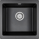 Мойка Paulmark Brilon чёрный металлик