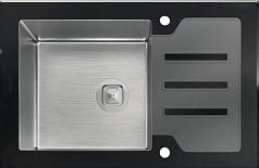 Мойка Tolero Ceramic Glass TG-660 черный