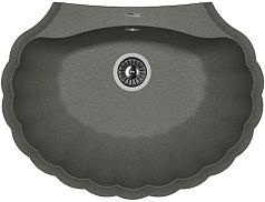 Мойка Florentina Гребешок черный