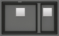 Мойка Franke Kubus 2 KNG 120 серый камень