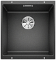 Мойка Blanco SUBLINE 400-U SILGRANIT отводная арматура InFino® антрацит