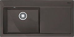 Мойка Franke MTK 611-100, чаша слева, графит