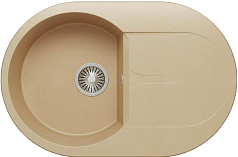 Мойка Polygran Atol-760 бежевый