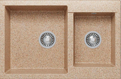 Мойка Polygran Brig-772 песочный