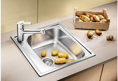 Мойка Blanco Livit 45 нержавеющая сталь полированная