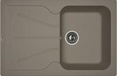 Мойка Florentina Гаттинара 780 серый шёлк