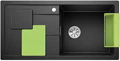 Мойка Blanco SITY XL 6 S kiwi антрацит