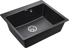 Мойка Paulmark Kante чёрный