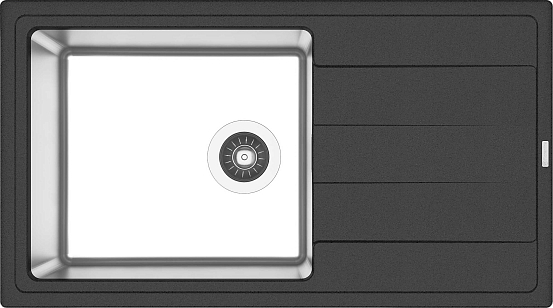 Мойка Florentina Комби 860 антрацит preview 1