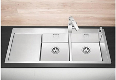 Мойка Blanco Claron 8S-IF/A крыло слева нержавеющая сталь зеркальная полировка