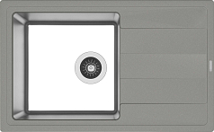Мойка Florentina Комби 780 серый