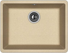 Мойка Flortek Ринг 500 бежевый