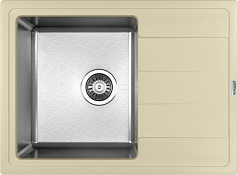 Мойка Florentina Комби 650 шампань