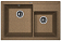 Мойка Florentina Касси 780 коричневый