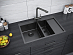 Купить Мойка Paulmark Union L вороненая сталь брашированная preview 3