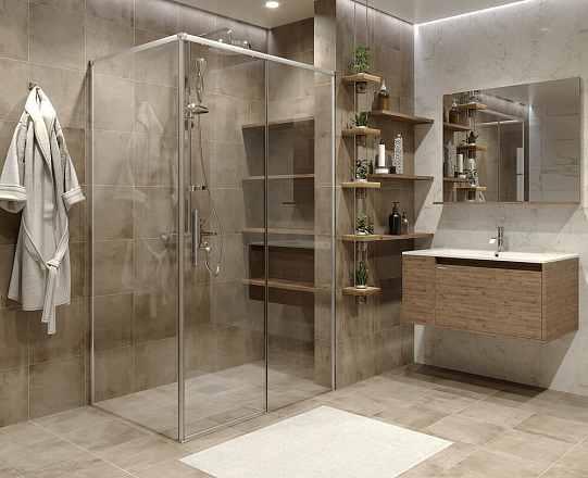 Душевое ограждение Grossman Fly1 GR-D110-P90 (Niagara Premium) preview 2